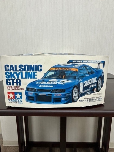 絶版 カルソニックスカイラインGT-R ラジコン TAMIYA　組み立て済み