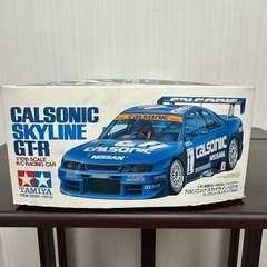 絶版 カルソニックスカイラインGT-R ラジコン TAMIYA　...