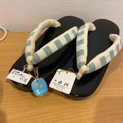 神田胡蝶　新品　草履　下駄の画像