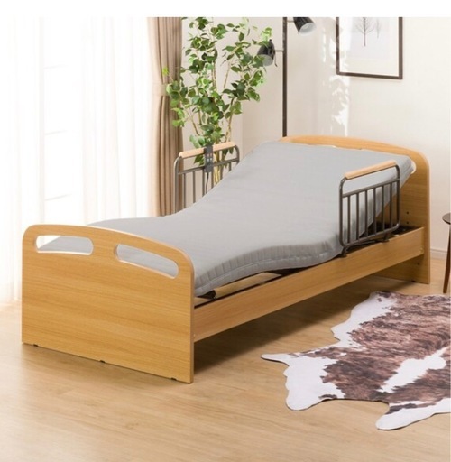 値下げ‼︎ニトリ電動シングルベッドフレーム+マットレスセット