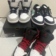 NIKE  エアージョーダン　メンズ28センチ　3足セット