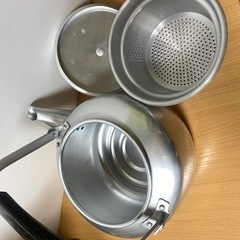 未使用　清風茶園　韓国製　アルミケットル　3.3リットル　茶こし付きの画像
