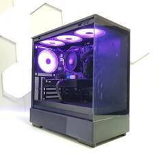 光るゲーミングPC フルセット GTX1660 Ryzen5 メモリ16GB SSD500GB ピラーレス 全国発送 キャッシュレス決済対応の画像