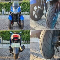 【普通免許仕様】トリシティ155ABS SG37J ワイドトレッド 自賠責保険付 グリップヒーター 走行5.1万km台★TRIX★の画像