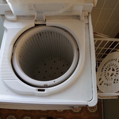 洗濯機　さしあげます！　動作確認！の画像