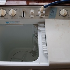 洗濯機　さしあげます！　動作確認！の画像