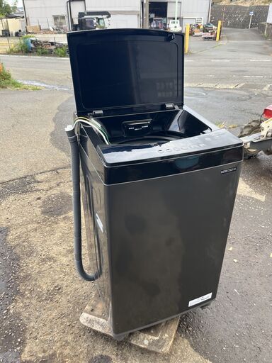 軽トラ貸出し 現物確認歓迎 美品 2023年製 アイリスオーヤマ IAW-T605BL 6.0kg 全自動 洗濯機