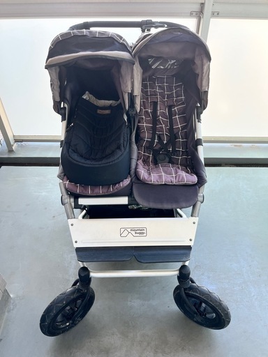 マウンテンバギーデュオ　二人乗りベビーカー