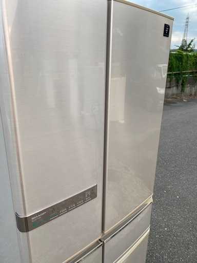 ?☘️大阪市から阪南市まで配達設置無料?シャープ冷蔵庫440Ｌ?保証有り