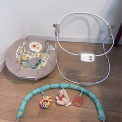 美品　プーさん　バウンサー　の画像
