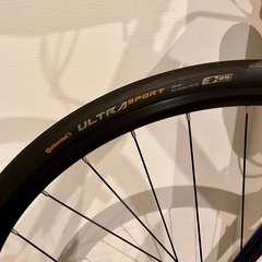 【再値下げ】TREK FX3 disc パープルフリップ 純正サイコン フェンダー付きの画像