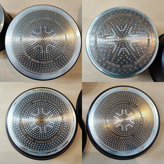 T-fal ティファール 鍋 フライパン 9点 セット 着脱式取っ手 蓋 付 インジニオ・ネオ ロゼブラウン セット9 IH対応 L32691の画像