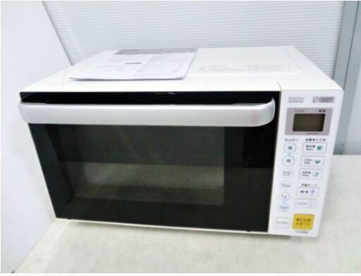 【　高年式2021年製　】きれい　ヤマダ電機17L　電子レンジ　YMW-S17G1　動作良好　取扱説明書付 フラットテーブル ヘルツフリー ホワイト