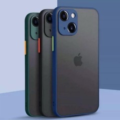 iphone14 携帯ケース カバー ブラック カメラ保護ありの画像