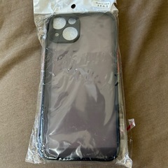iphone14 携帯ケース カバー ブラック カメラ保護ありの画像