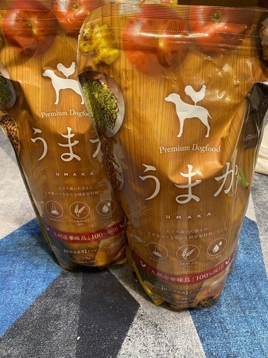 ドックフードうまか