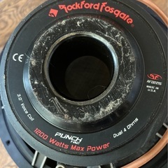 ロックフォード1200w2機セットの画像