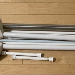 【8月末に処分】突っ張り棒　各種の画像