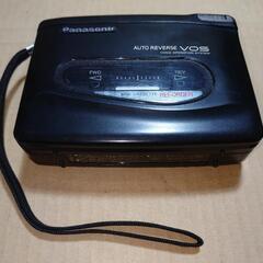 パナソニック テープレコーダー  電池のオマケ付き