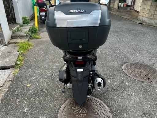 極上低走行1700km!】PCX160 KF47 マットブラック ロングスクリーン