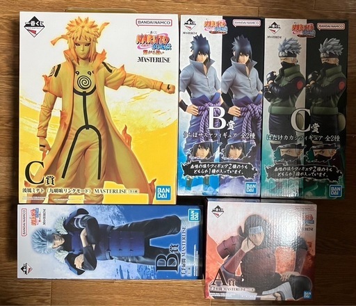 NARUTO 一番くじ　フィギュアセット