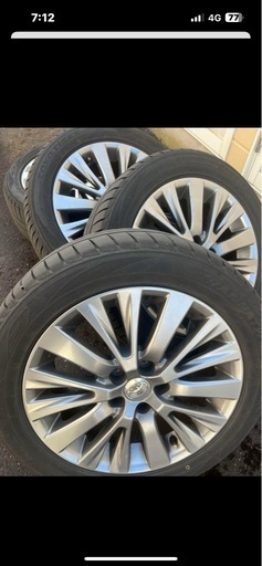 ヴェルファイア 20純正タイヤホイール