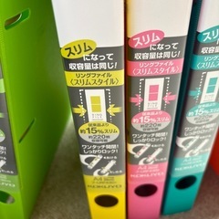 コクヨ ファイル 5冊の画像