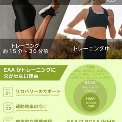 【新品・未使用】EAA 600g（メローシトラス味600g）の画像