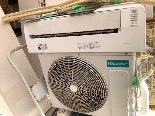2019年製ハイセンス 6畳用ルームエアコン HA-S22AE7-W