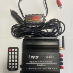 Bluetooth4.0対応 LEPY 4chパワーアンプ