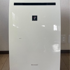 【0円】SHARP　除加湿空気清浄機　KC-HD70-W