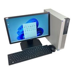 Windows11 第6世代CPU搭載 液晶フルセット ☆ NEC Mate MK37LL-U Core i3-