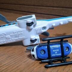 トミカ　ヘリコプター２台セットの画像