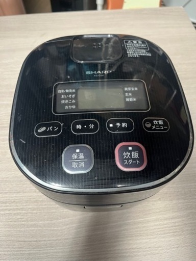 SHARP炊飯器３号炊き
