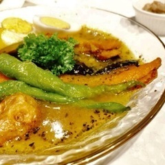 【🌈北海道生まれのスープカレー揚げ野菜添え♪】🍛