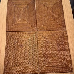 [無印良品] ランチョンマット 4つのセットの画像