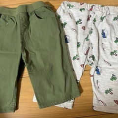 男の子半ズボン2枚 120
