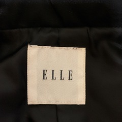 【ELLE】ラビットファー付きコートの画像