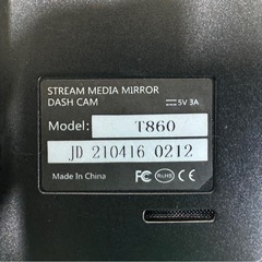 【商談中】JADO 前後ドラレコ搭載　スマートルームミラー　T860の画像