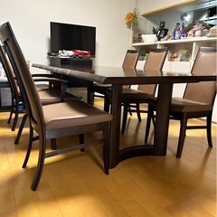 六人掛けテーブル　　