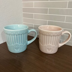 ディズニーペアマグカップ