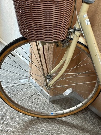 26インチ自転車　3段階変速ギア付き　お譲りします。