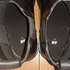 H&Mメンズブーツ41黒　新品の画像