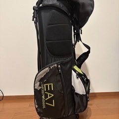 Emporio Armani ゴルフキャディバッグ　破れ等ありの画像