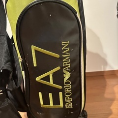 Emporio Armani ゴルフキャディバッグ　破れ等ありの画像