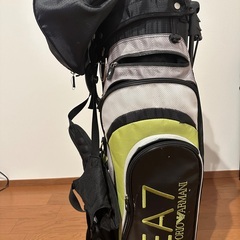 Emporio Armani ゴルフキャディバッグ　破れ等ありの画像