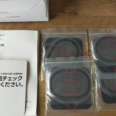 新品電池・替えパッド4セット付 スレンダートーン腹筋アブベルト男女兼用の画像