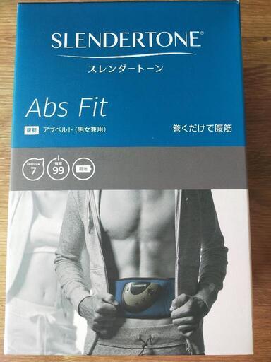 新品電池・替えパッド4セット付 スレンダートーン腹筋アブベルト男女兼用