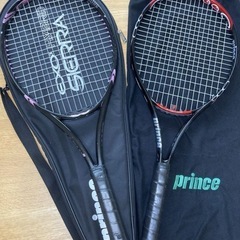 テニスラケット2本セット
