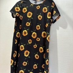花柄　ワンピース　M